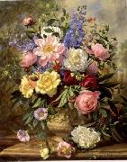 unknow artist Floral, beautiful classical still life of flowers.093 Spain oil painting artist